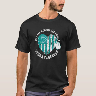 Camiseta Nem Todas As Feridas São Visíveis Para Um Mental E