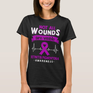 Camiseta Nem Todas as Feridas São Visíveis Retinite Pigment