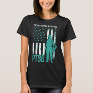 Camiseta Nem Todas As Feridas São Visíveis - Sensibilização