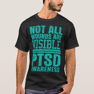 Camiseta Nem Todas As Feridas São Visíveis - Sensibilização