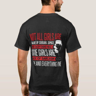 Camiseta Nem todas as raparigas são feitas de especiarias