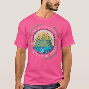 Camiseta Nem Todas As Salas De Aula Têm Quatro Paredes A Ac