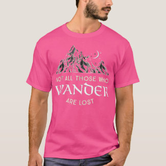 Camiseta Nem Todos Aqueles Que Vagueiam São Perdidos De Eng