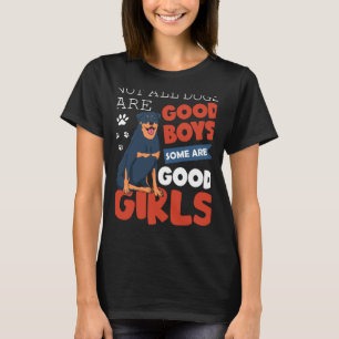 Camiseta Nem Todos Os Cães São Boas Garotas Alguns São Rott