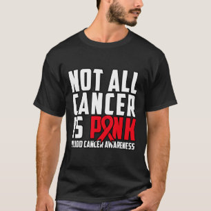 Camiseta Nem Todos Os Canceres São Rosa. Sensibilização par