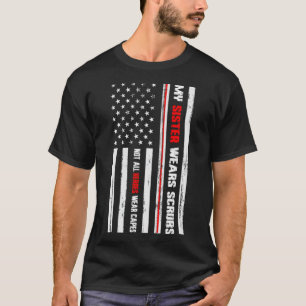 Camiseta Nem todos os heróis Vestem minha irmã Veste cota