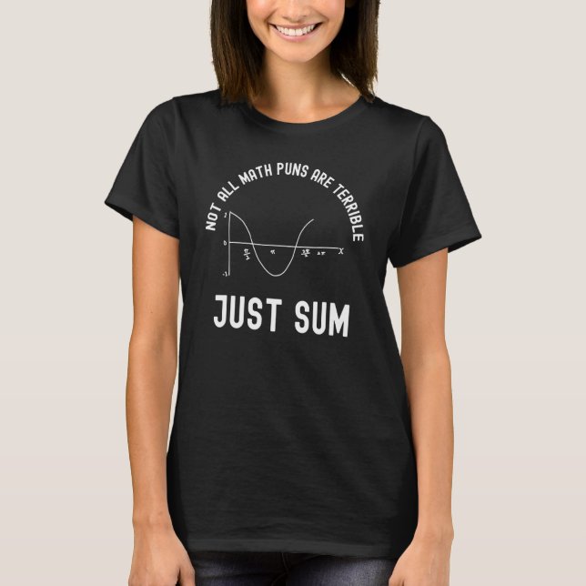 Camiseta Nem Todos Os Peitos De Matemática São Terríveis Ap (Frente)