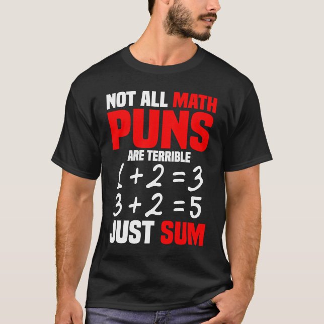 Camiseta Nem Todos Os Peitos De Matemática São Terríveis Ap (Frente)