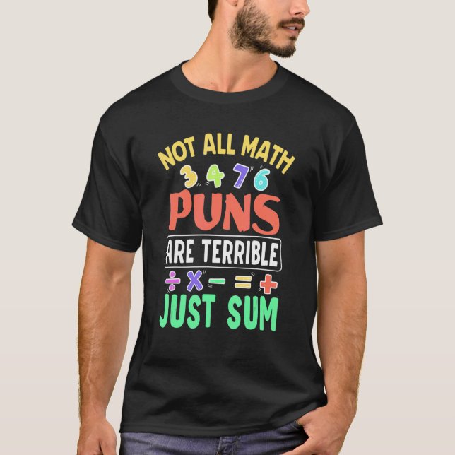 Camiseta Nem Todos Os Peitos De Matemática São Terríveis Ap (Frente)