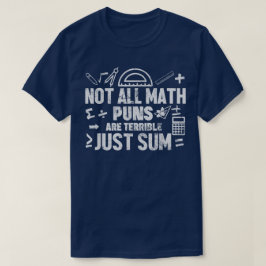 Camiseta Nem Todos Os Piadas De Matemática São Terríveis, S