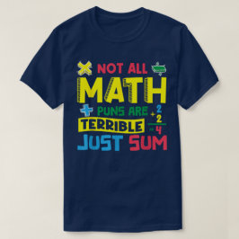 Camiseta Nem Todos os Piadas de Matemática São Terríveis, S