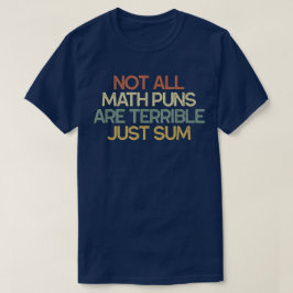 Camiseta Nem Todos os Piadas de Matemática São Terríveis, S