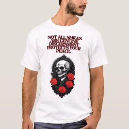 Camiseta "Nem todos os sorrisos são genuínos.