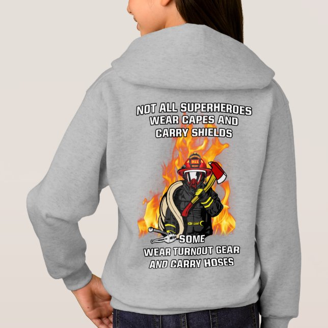 Camiseta Nem todos os super-heróis... (Verso)