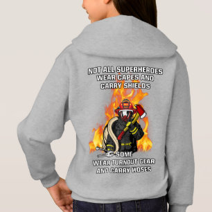 Camiseta Nem todos os super-heróis...bombeiros