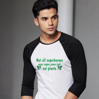 Camiseta Nem todos os super-heróis Vestem Bonés: Engraçado