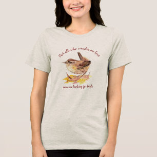 Camiseta Nem todos que andam perdidos - alguns procurando p
