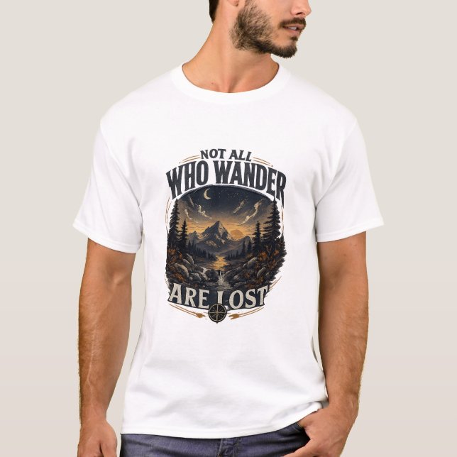 Camiseta Nem Todos Que Vagam Estão Perdidos (Frente)