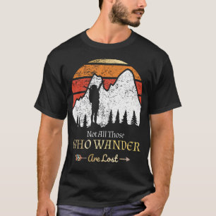 Camiseta Nem Todos Que Vagam Estão Perdidos Caminhada Acamp