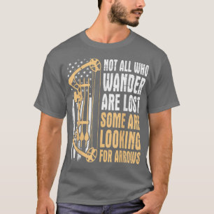Camiseta Nem Todos Que Vagueiam Estão Perdidos Alguns Estão