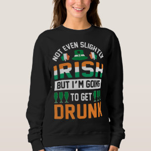 Camiseta Nem Um Pouco Irlandês, Mas vou Bebado