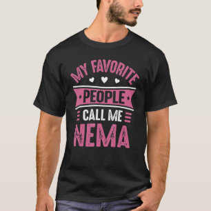 Camiseta Nema for Women My Favorite pessoas me chama Nema