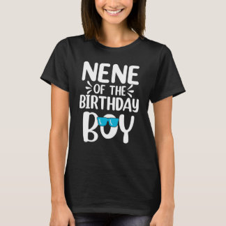 Camiseta Nene Do Garoto De Aniversário, Match Da Família De
