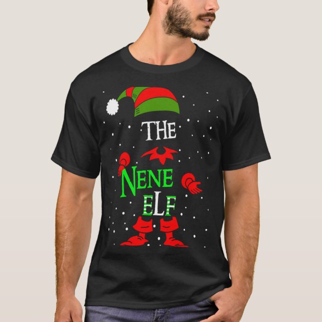 Camiseta Nene Elf Group Matching Family Christmas (Frente)