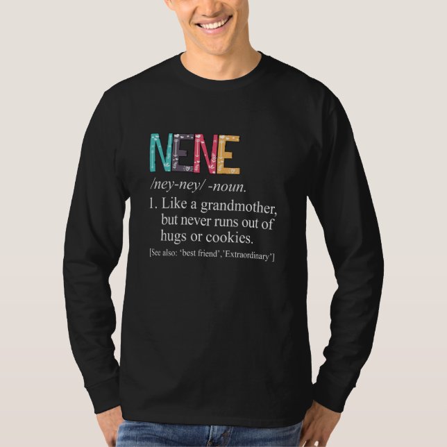 Camiseta Nene Never Runs Out Of Hugs and Cookies Grandma (Frente)