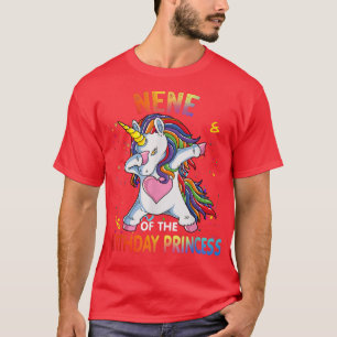 Camiseta Nene Of The Birthday Girl Padre Gift Unicorn Birt