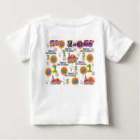 Camiseta Neném #1 Parabéns Primeiro Aniversário