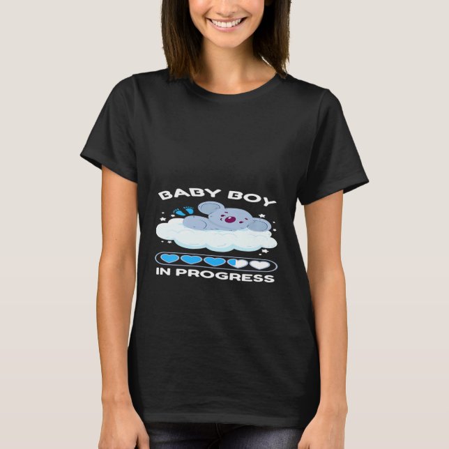 Camiseta Neném Em Curso Grávida Bonita Ide De Bebê (Frente)