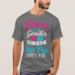 Camiseta Neném Sexo Revele Chá Rosa Ou Azul Pop Lov