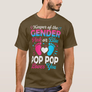 Camiseta Neném Sexo Revele Chá Rosa Ou Azul Pop Lov