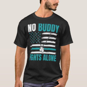 Camiseta Nenhum Amigo Luta Sozinho Suicídio Militar Sensibi