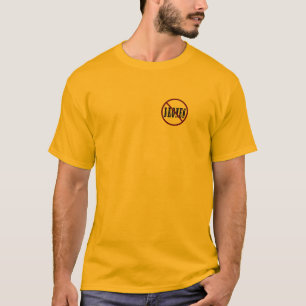 Camiseta NENHUM amor que da paz dos ZANGÕES você lubrific