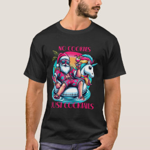Camiseta Nenhum Biscoito Apenas Prega O Natal Engraçado No