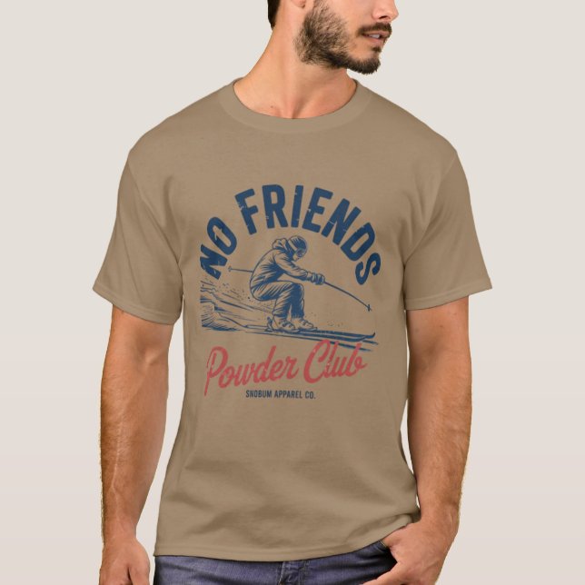 Camiseta NENHUM Clube Pó AMIGO (Frente)