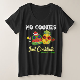 Camiseta Nenhum cookie só cochila o Natal nas Frutas de jul