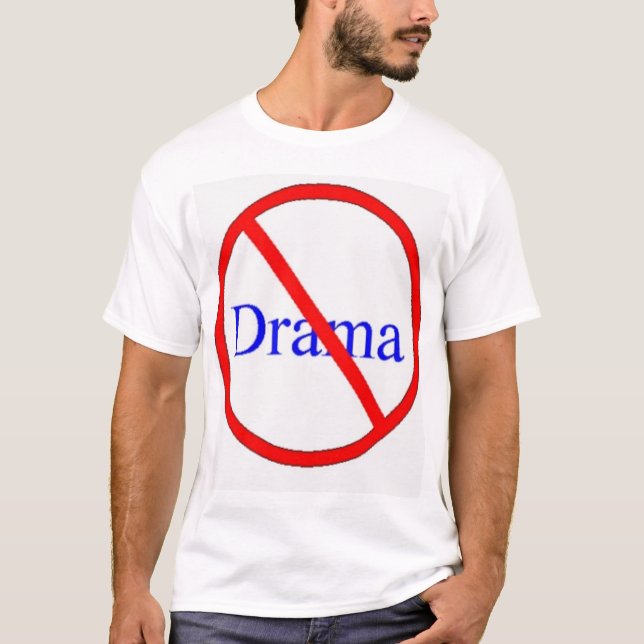 Camiseta Nenhum drama (Frente)