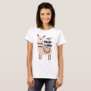 Camiseta Nenhum engraçado bonito do Prob-Lama