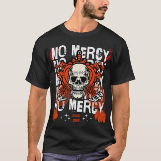 Camiseta Nenhum Estilo de Rua de Grafite de Compaixão