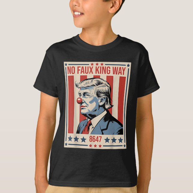 Camiseta Nenhum Falso Rei Way 86 47  (Frente)