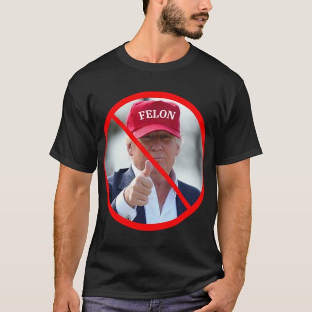 Camiseta Nenhum Felon No Office (Frente)