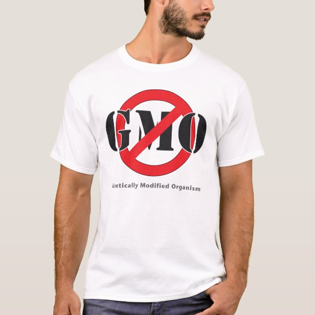 Camiseta Nenhum GMO (Frente)