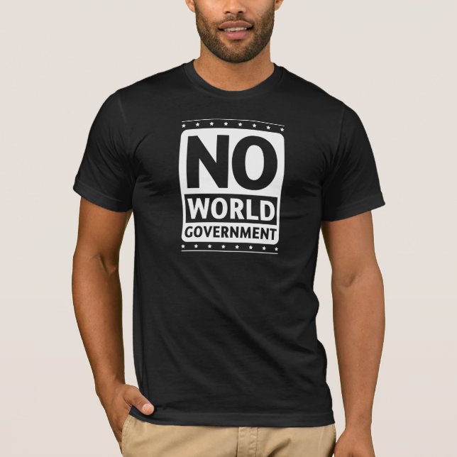 Camiseta Nenhum Governo nº 1 (Frente)