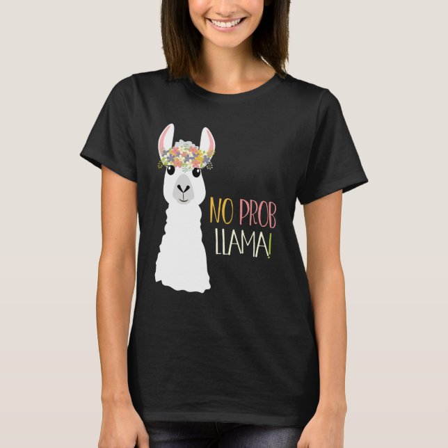 Camiseta Nenhum lama de Prob (Frente)