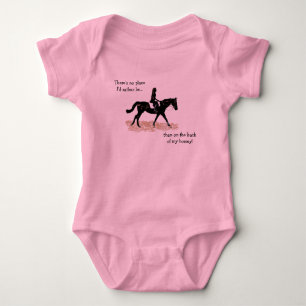 Camiseta Nenhum lugar eu preferencialmente seria - cavalo