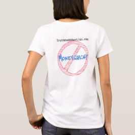 Camiseta "Nenhum Moneygarchy" T^OL marcou o design da