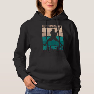 Camiseta Nenhum Opositor Apenas Vítimas Jogador Lacrosse